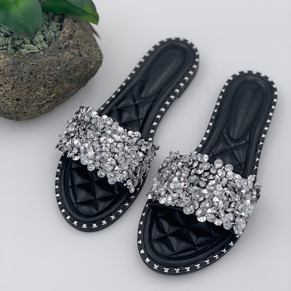 Rhinestone Sandals - Picture 3 of 6
